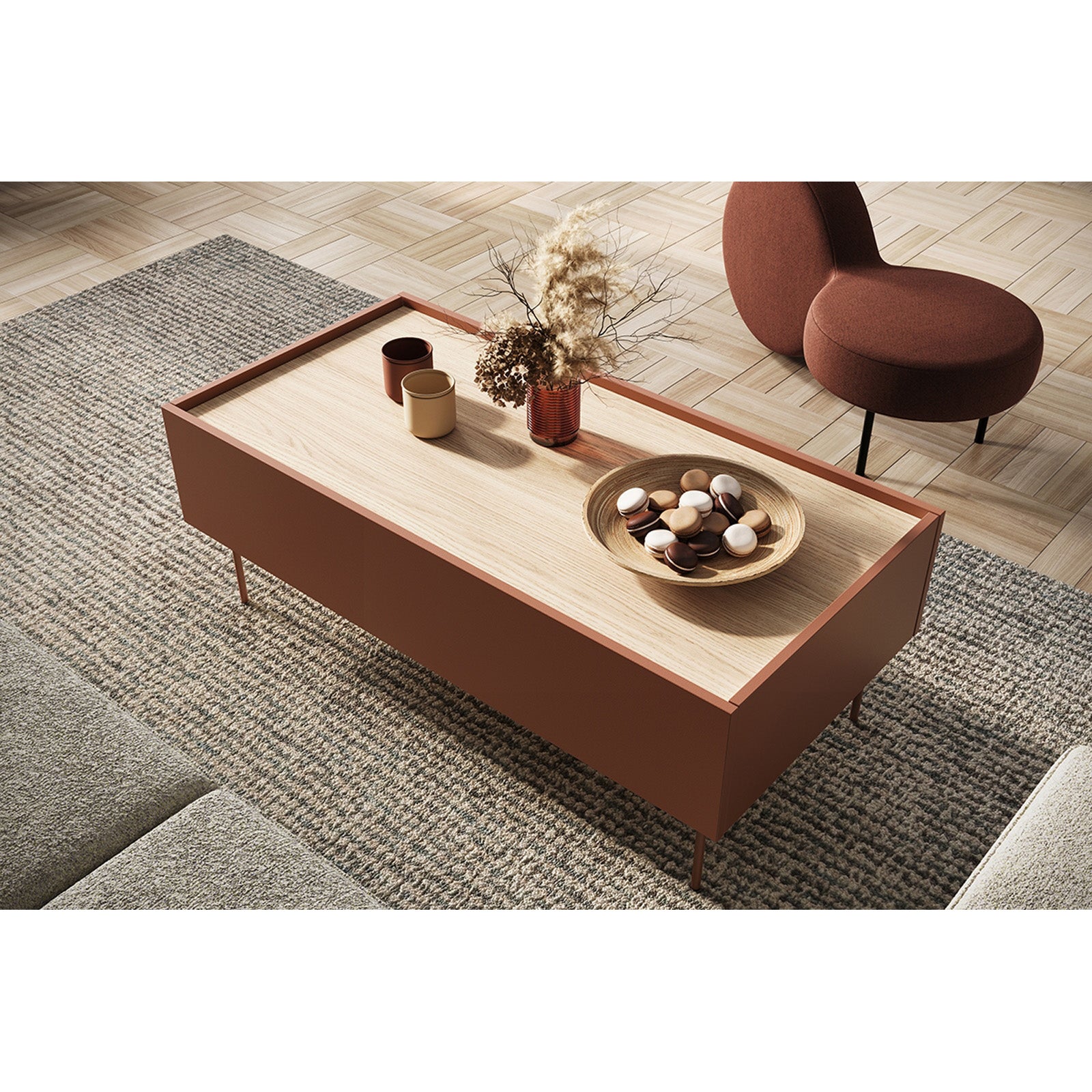 Klubska mizica Design, Material: MDF