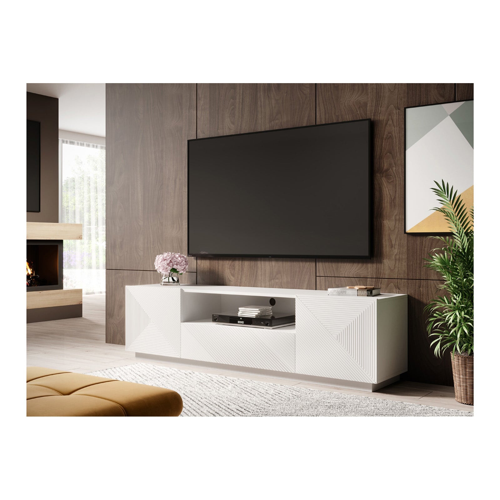 Predalnik Asha 167 cm, Material: hrast