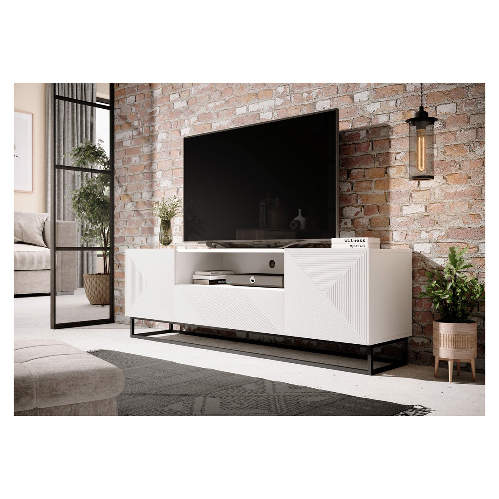 Predalnik Asha 167 cm, Material: hrast