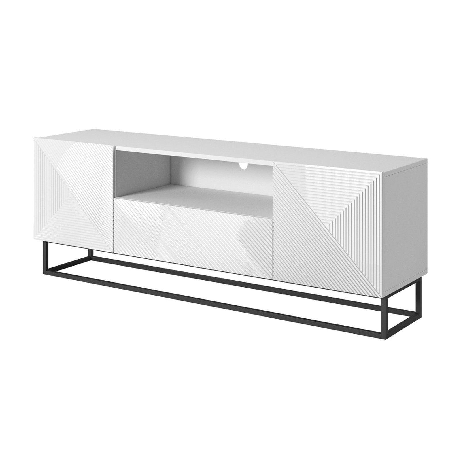 Predalnik Asha 167 cm, Material: hrast