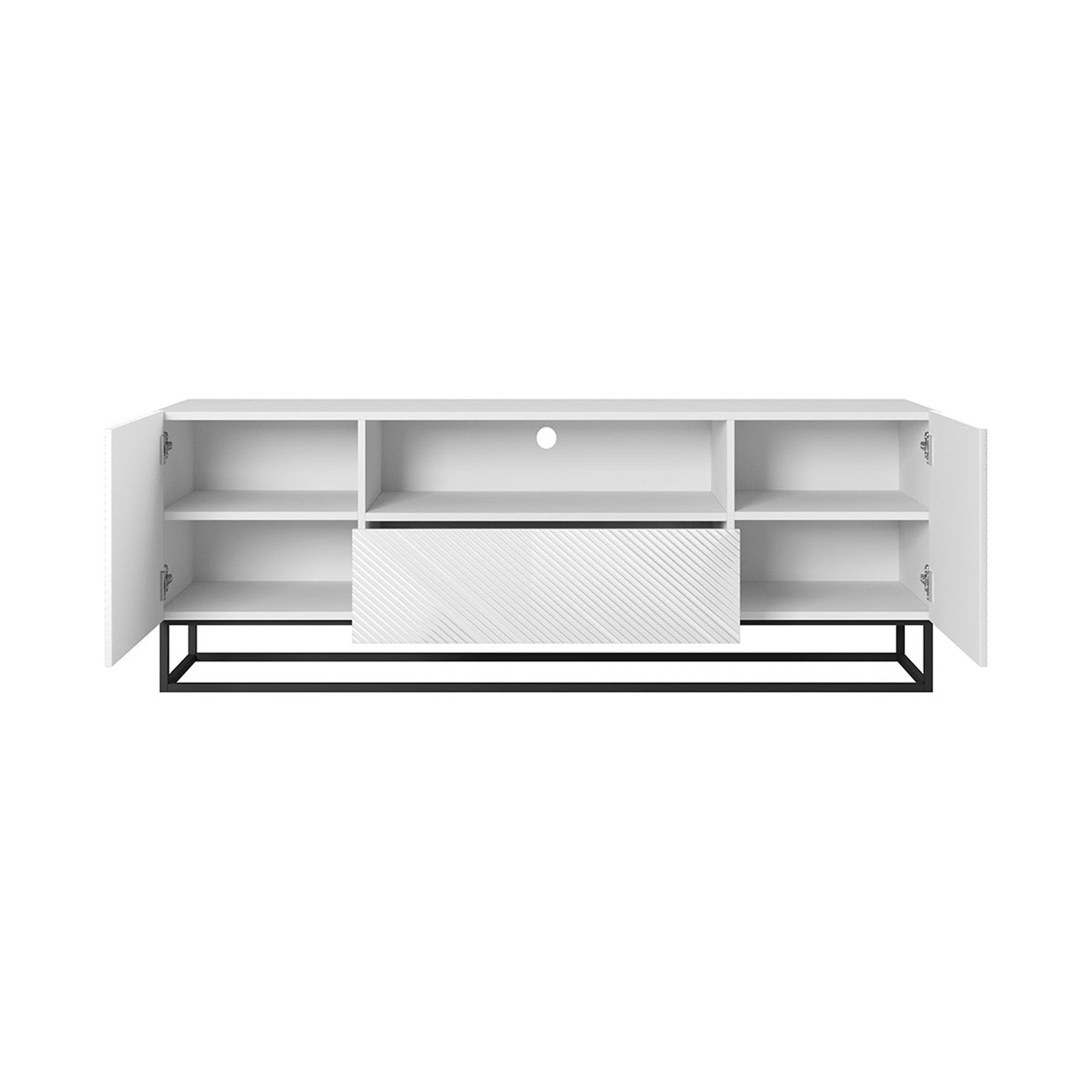 Predalnik Asha 167 cm, Material: hrast