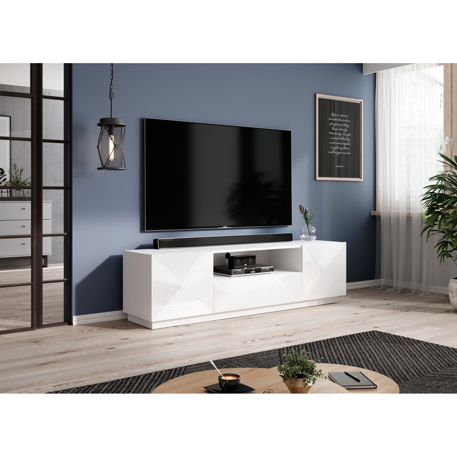 Predalnik Asha 167 cm, Material: hrast