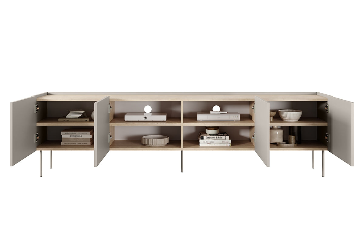 Predalnik Design 220 cm, 4 vrata, Material: MDF