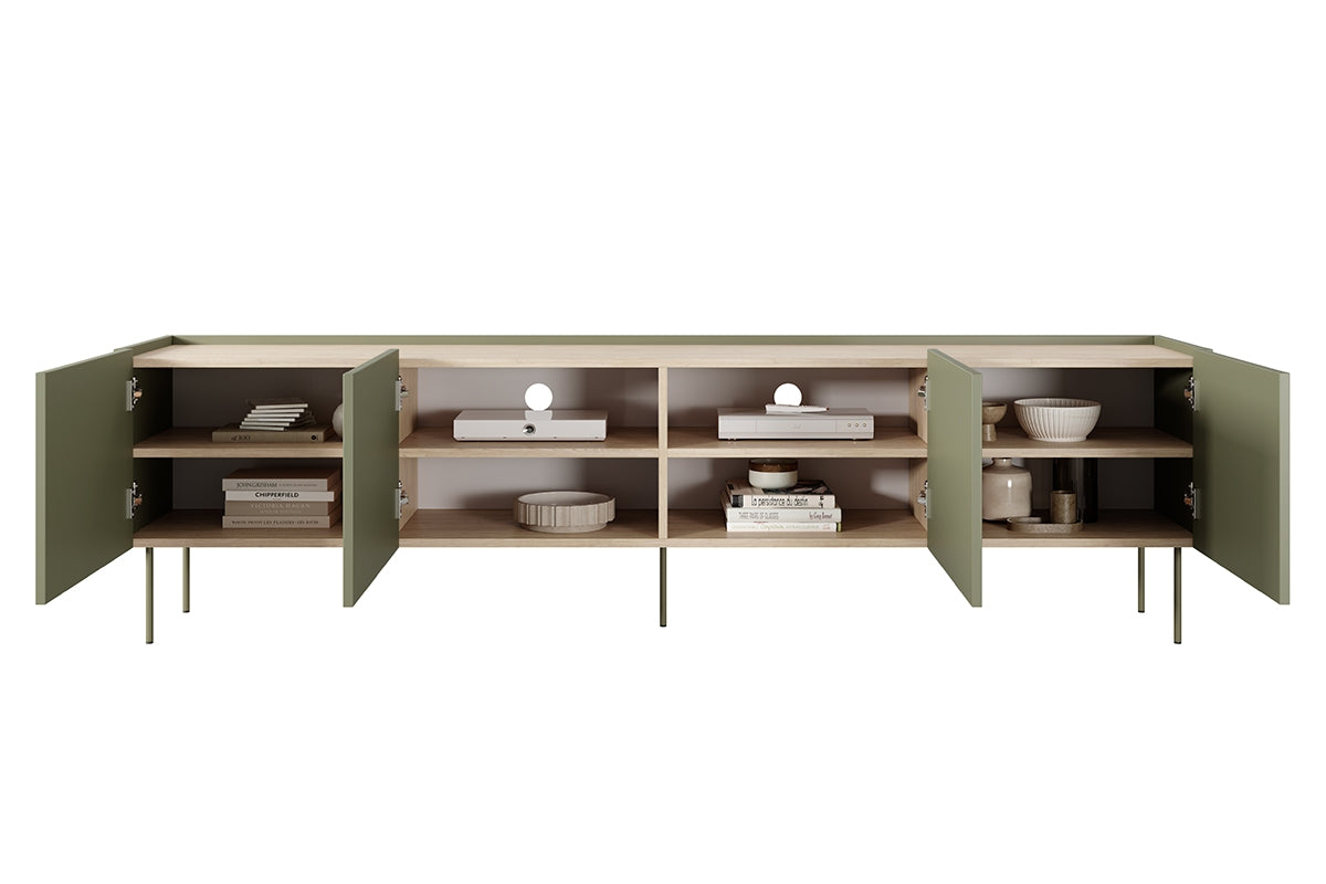 Predalnik Design 220 cm, 4 vrata, Material: MDF
