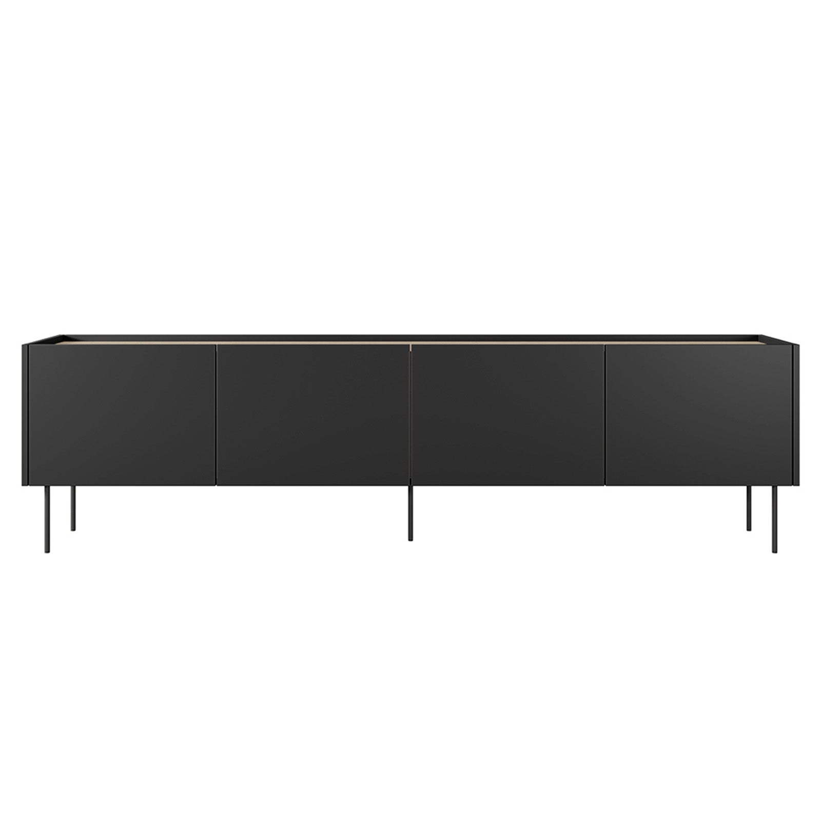 Predalnik Design 220 cm, 4 vrata in 2 predala, Material: MDF 