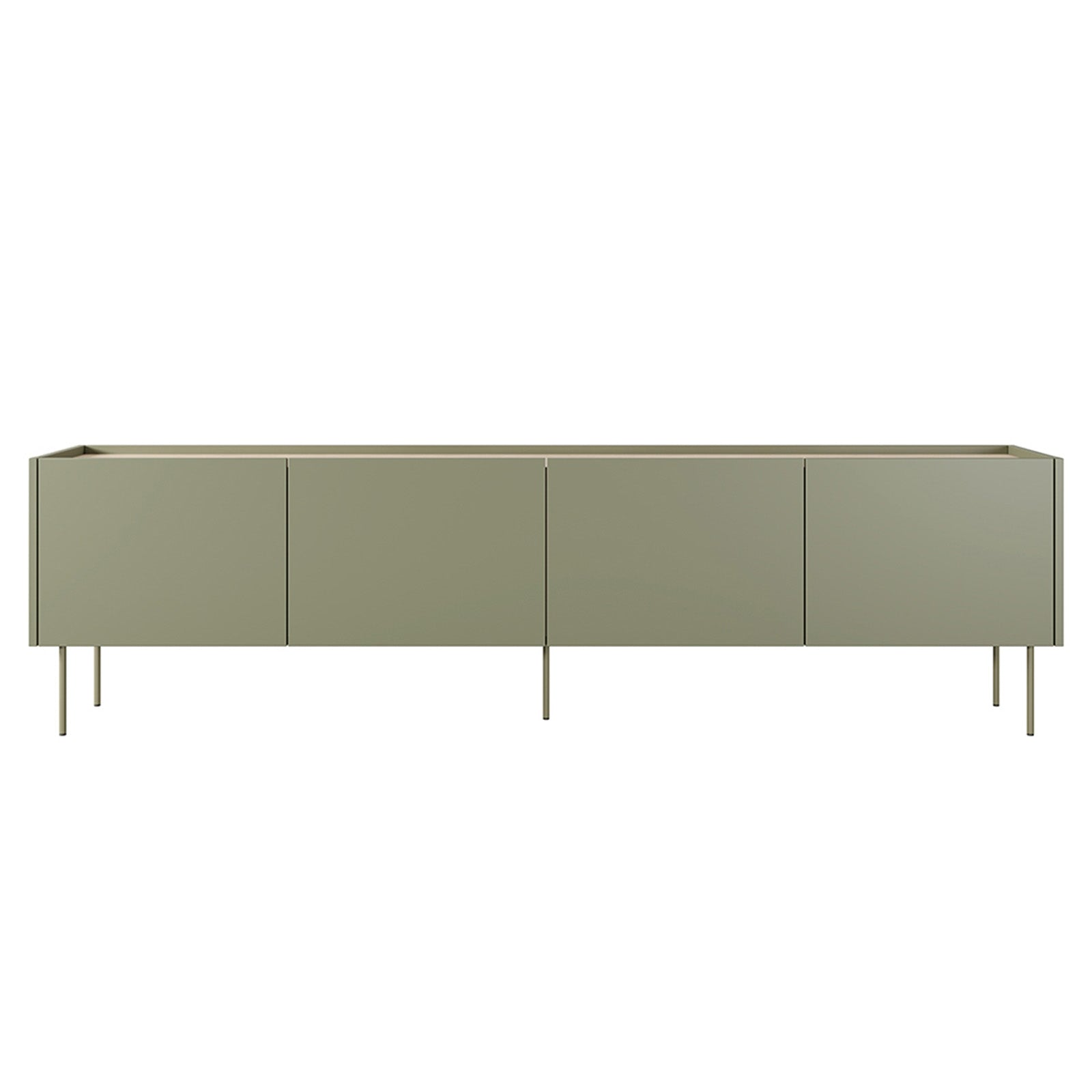 Predalnik Design 220 cm, 4 vrata in 2 predala, Material: MDF 