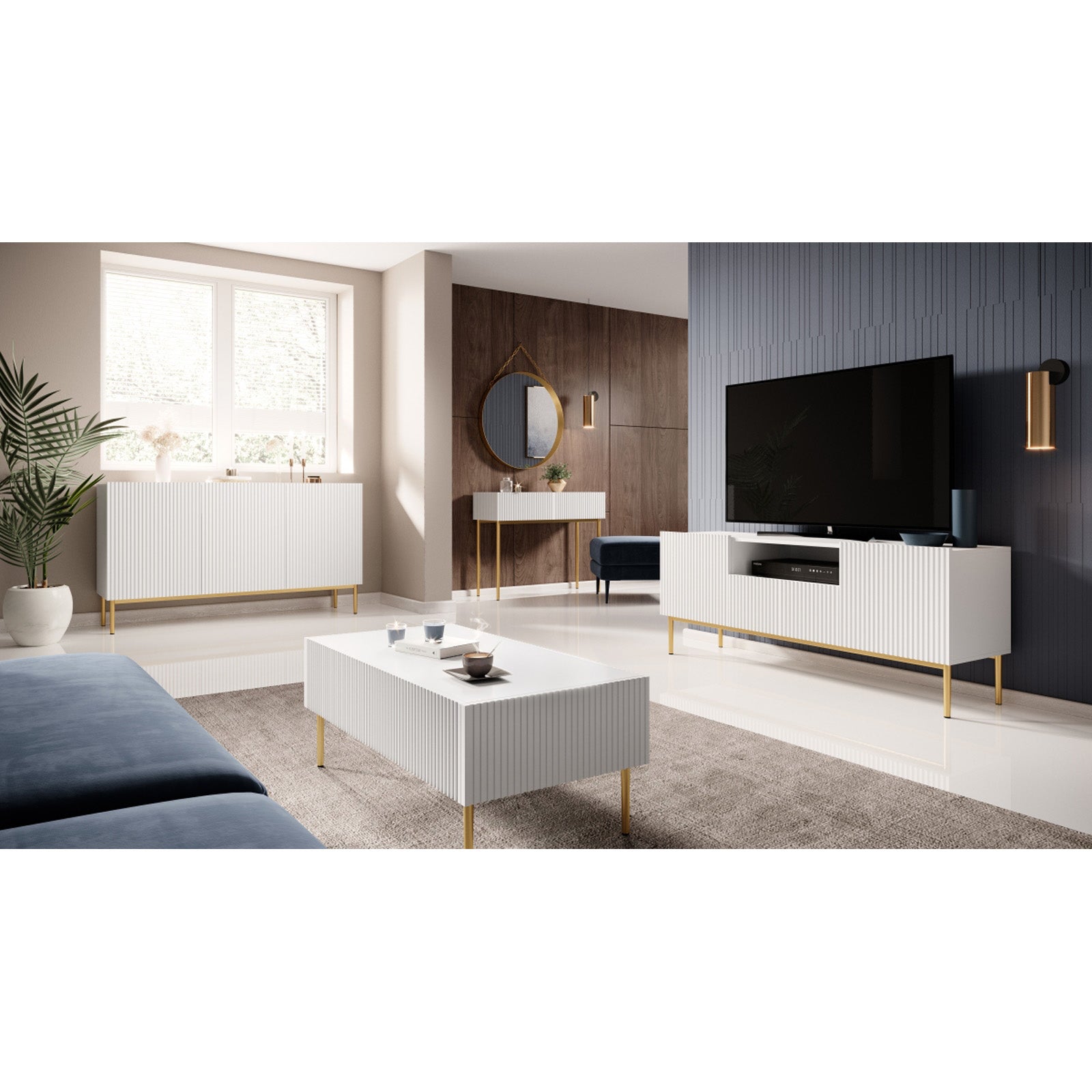 Komoda Nicole 150 cm, Material: MDF