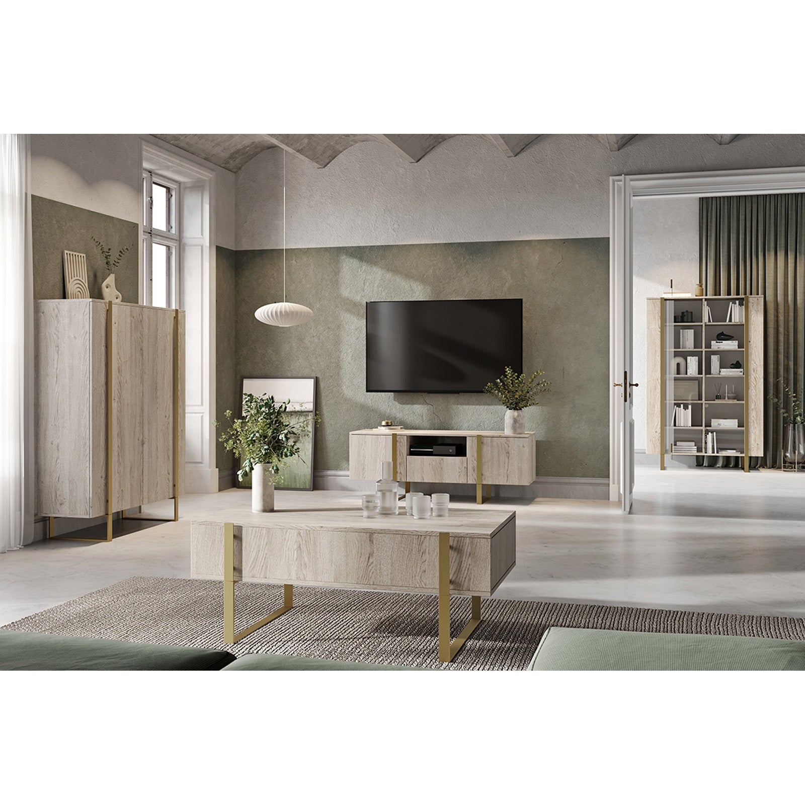 Predalnik Verica 150 cm, Material: Laminirana plošča