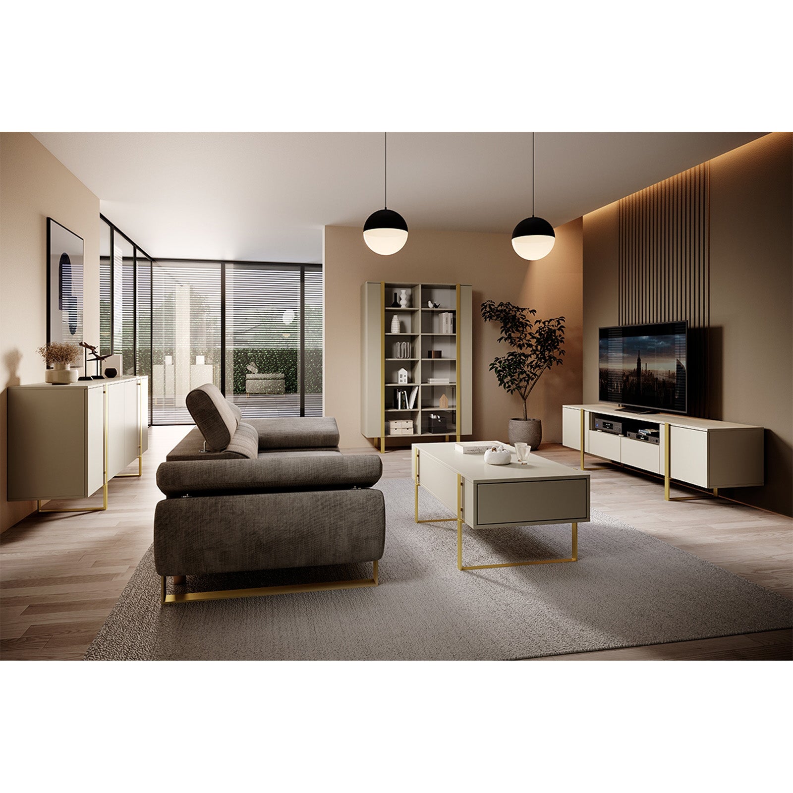 Predalnik Verica 200 cm, Material: Laminirana plošča