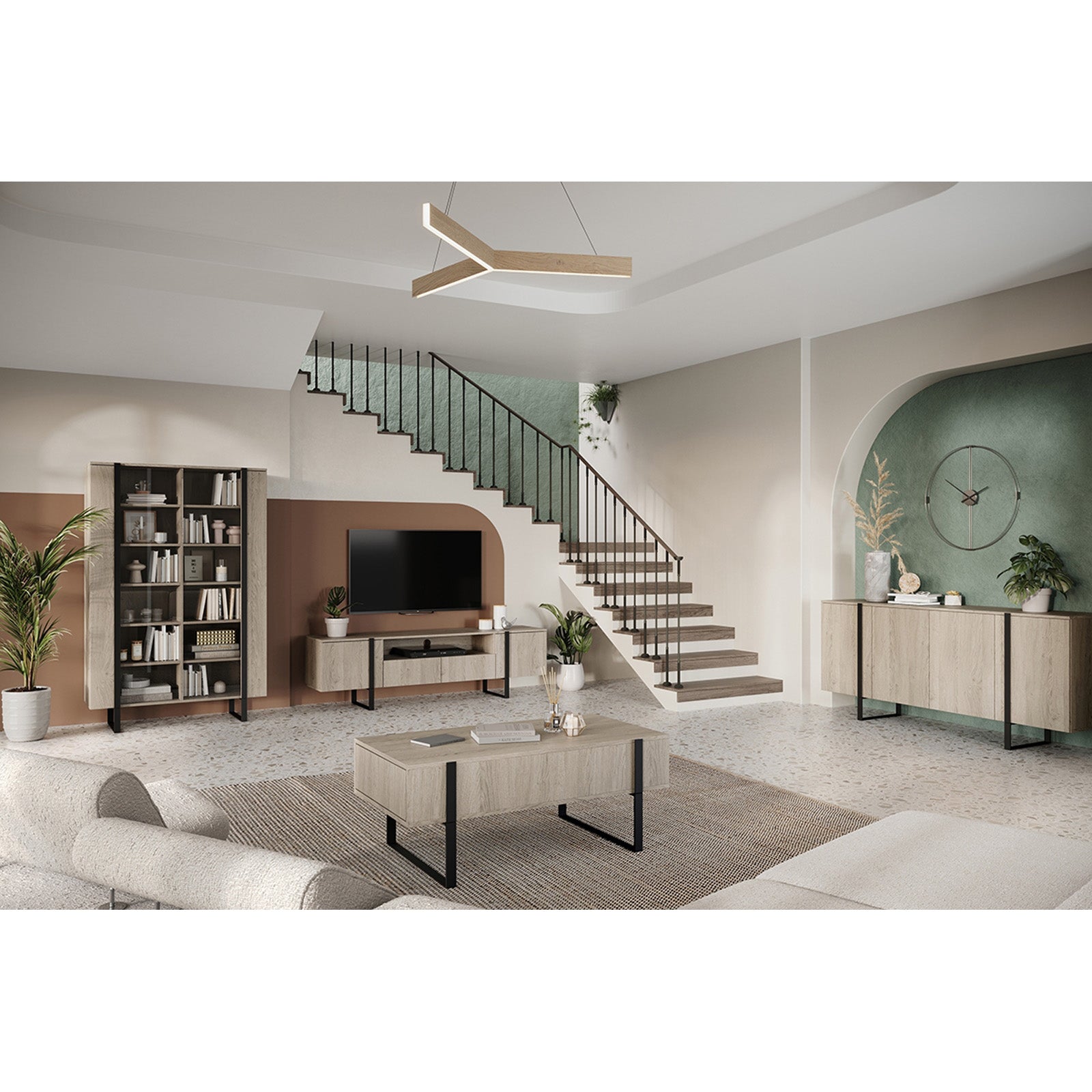 Predalnik Verica 200 cm, Material: Laminirana plošča