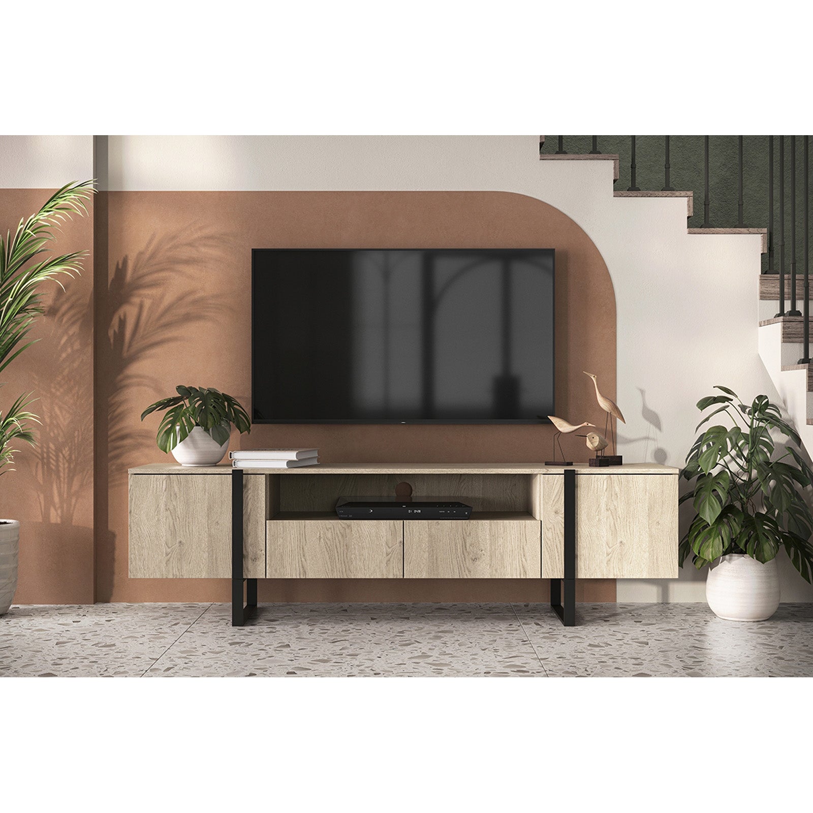 Predalnik Verica 200 cm, Material: Laminirana plošča