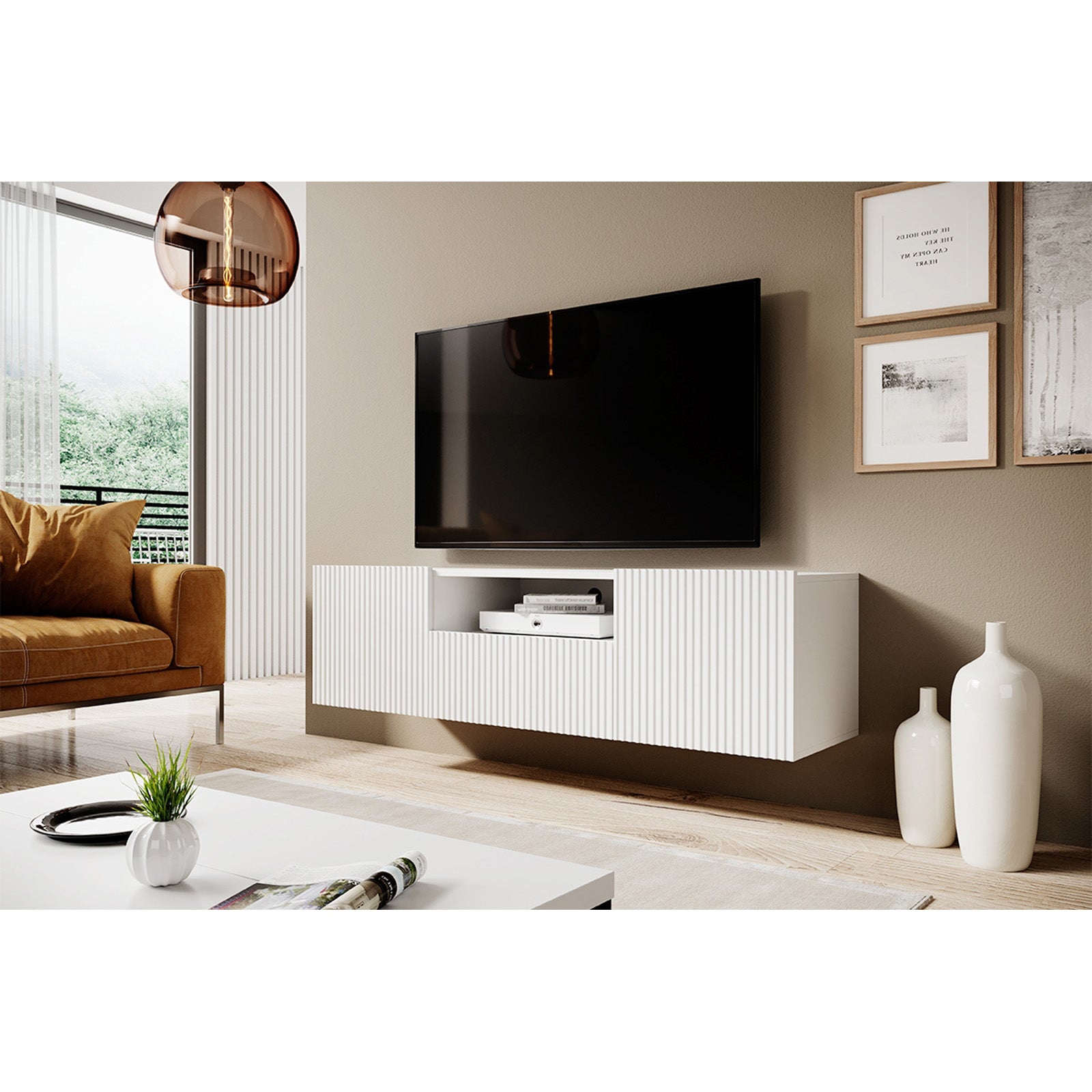 Komoda Nicole 150 cm, Material: MDF