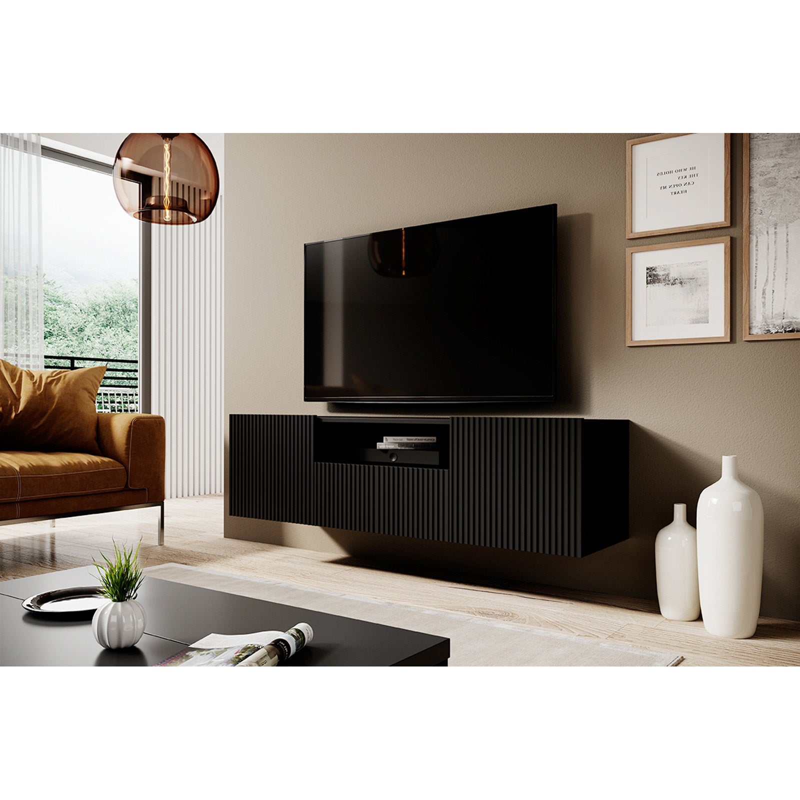 Komoda Nicole 150 cm, Material: MDF