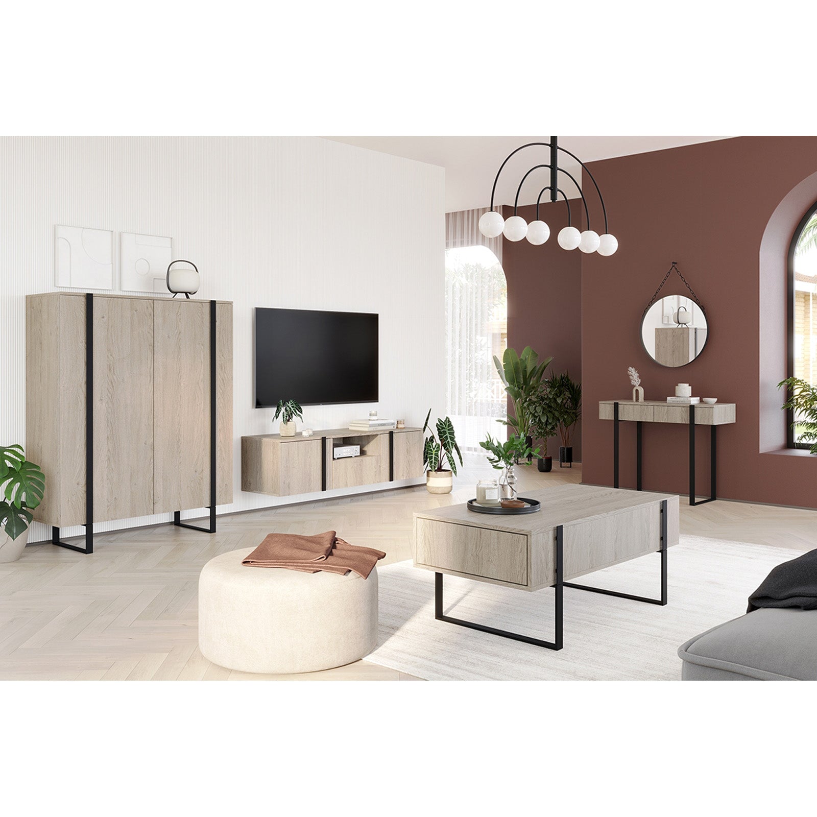 Predalnik Verica 150 cm, Material: Laminirana plošča