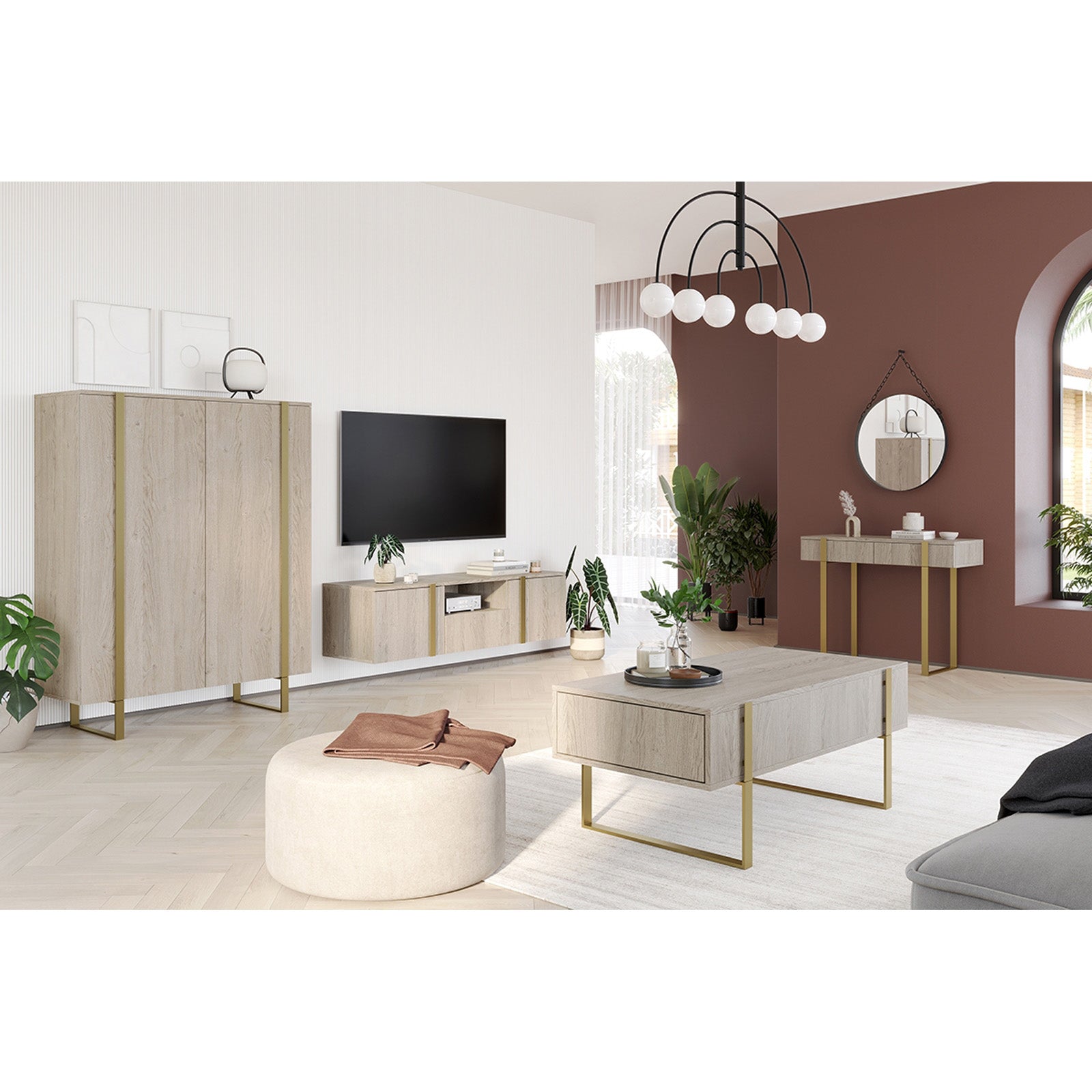 Predalnik Verica 150 cm, Material: Laminirana plošča