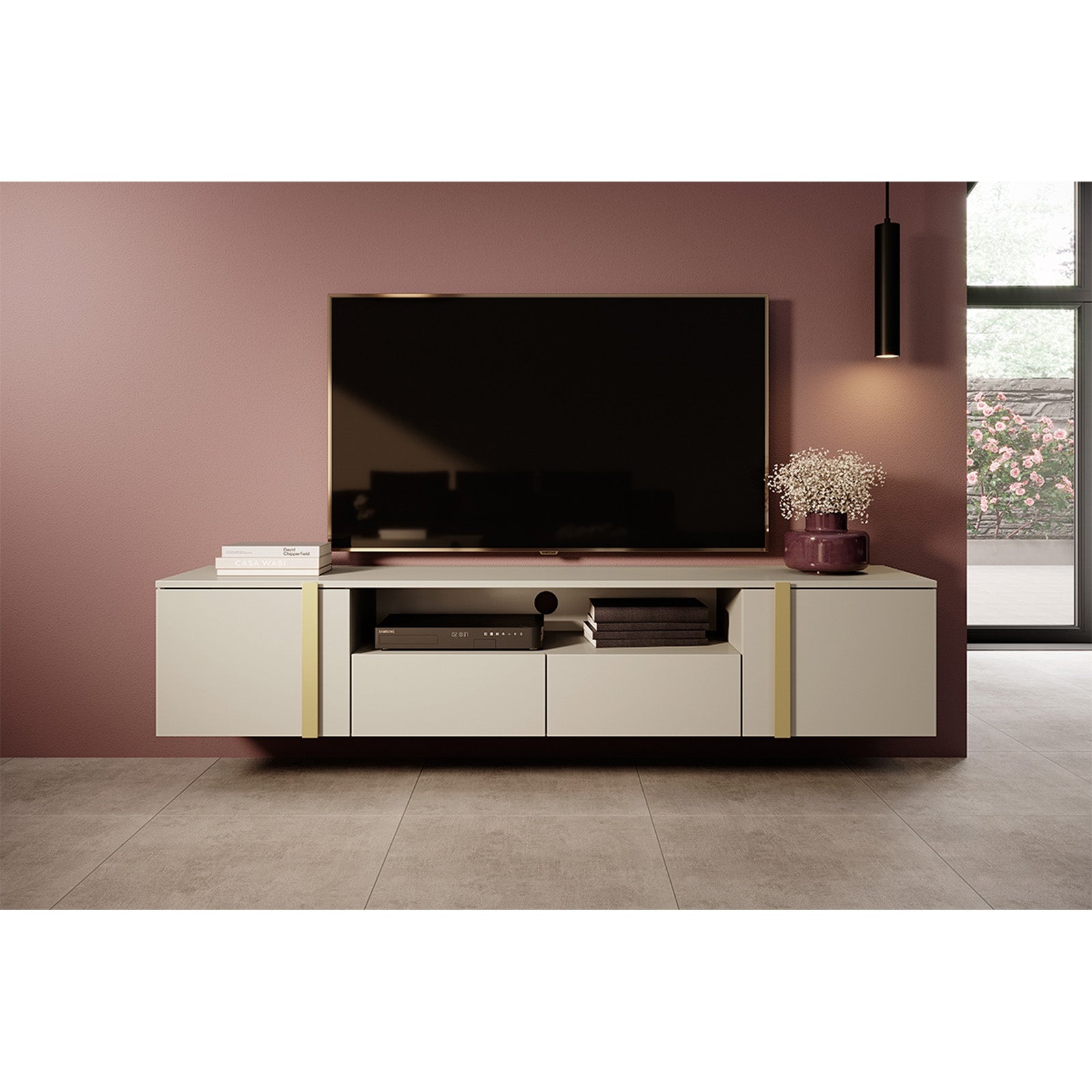 Predalnik Verica 200 cm, Material: Laminirana plošča