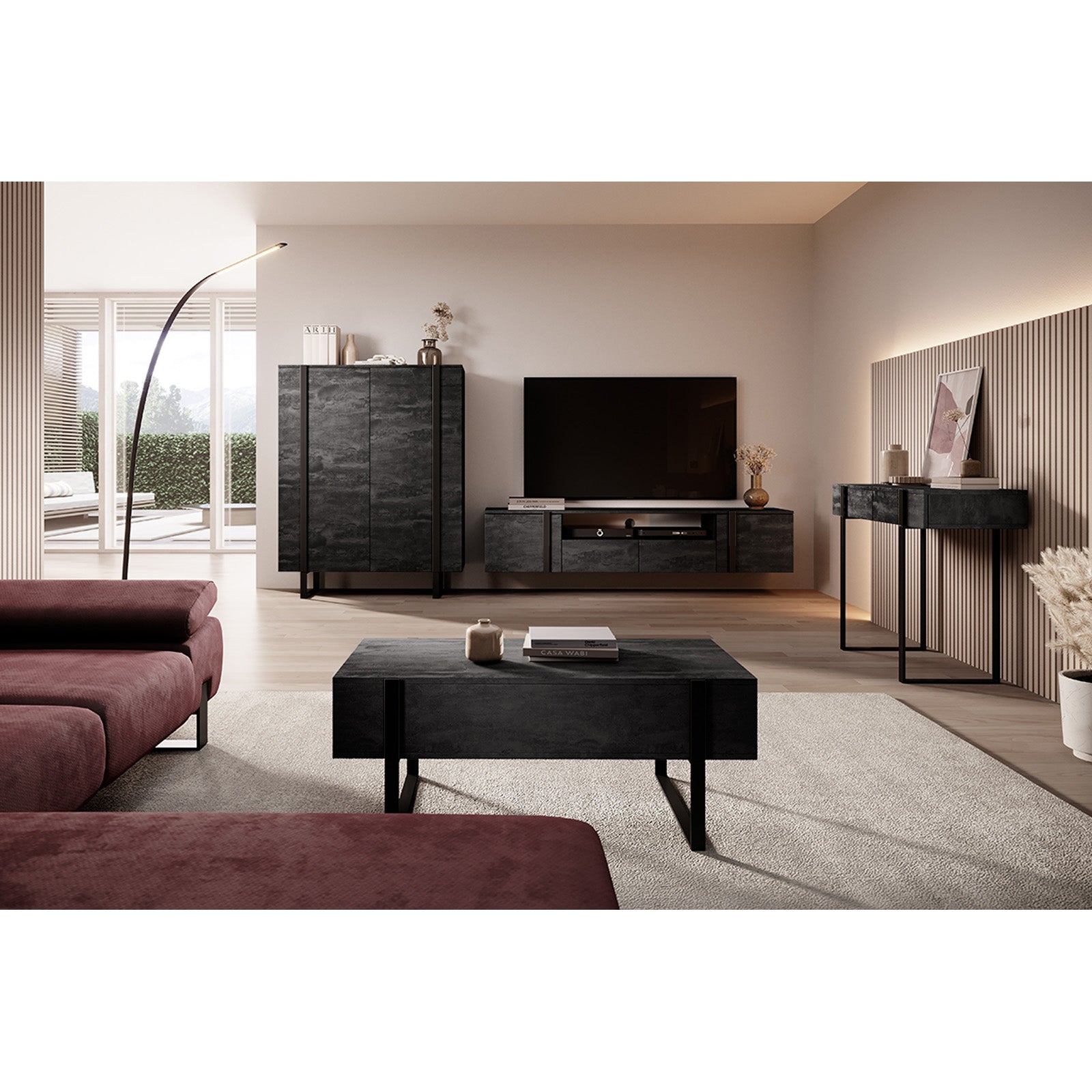 Predalnik Verica 200 cm, Material: Laminirana plošča