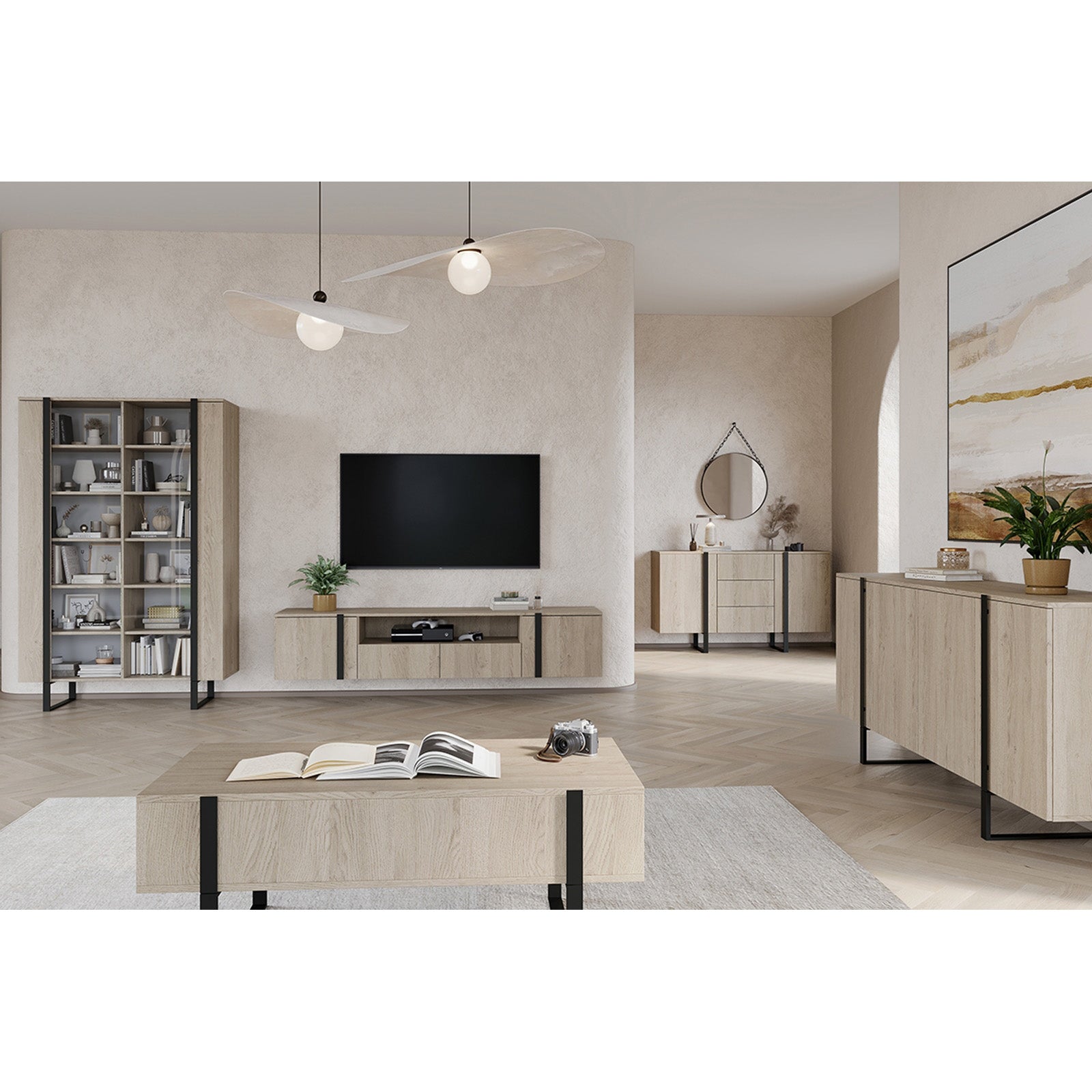 Predalnik Verica 200 cm, Material: Laminirana plošča