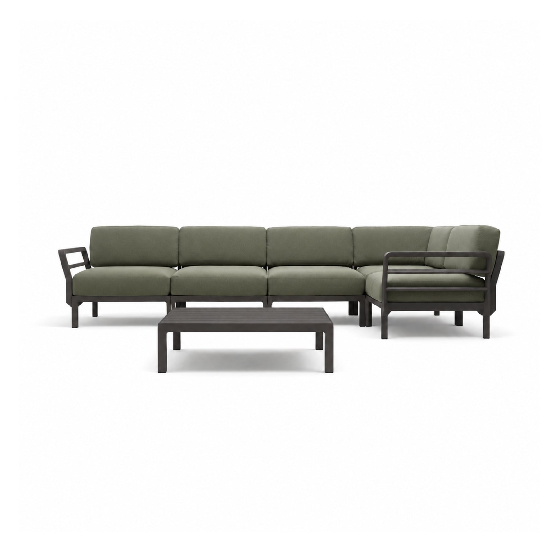 Outdoor kotna garnitura Maximo 344x184 cm s mizico 