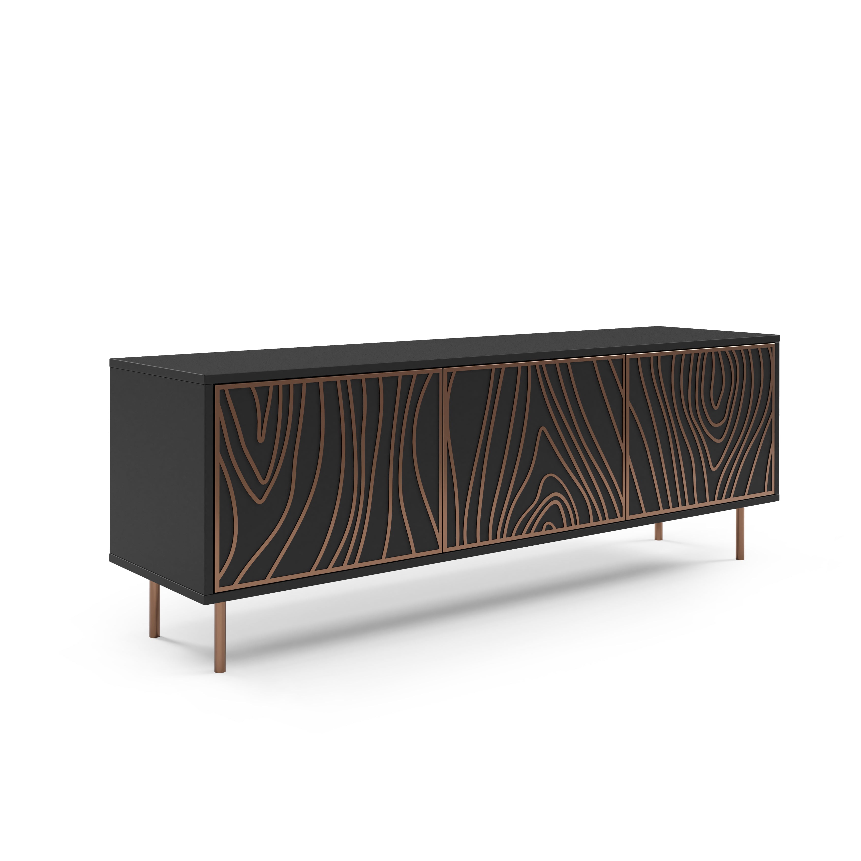 TV stojalo Tivaro 161x38cm, Material: Laminirana plošča