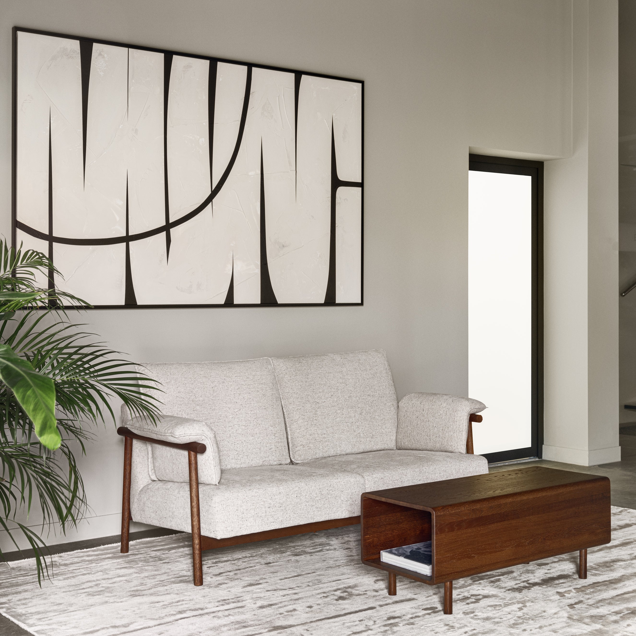 Fotelj Torii, Material: Izbira materiala