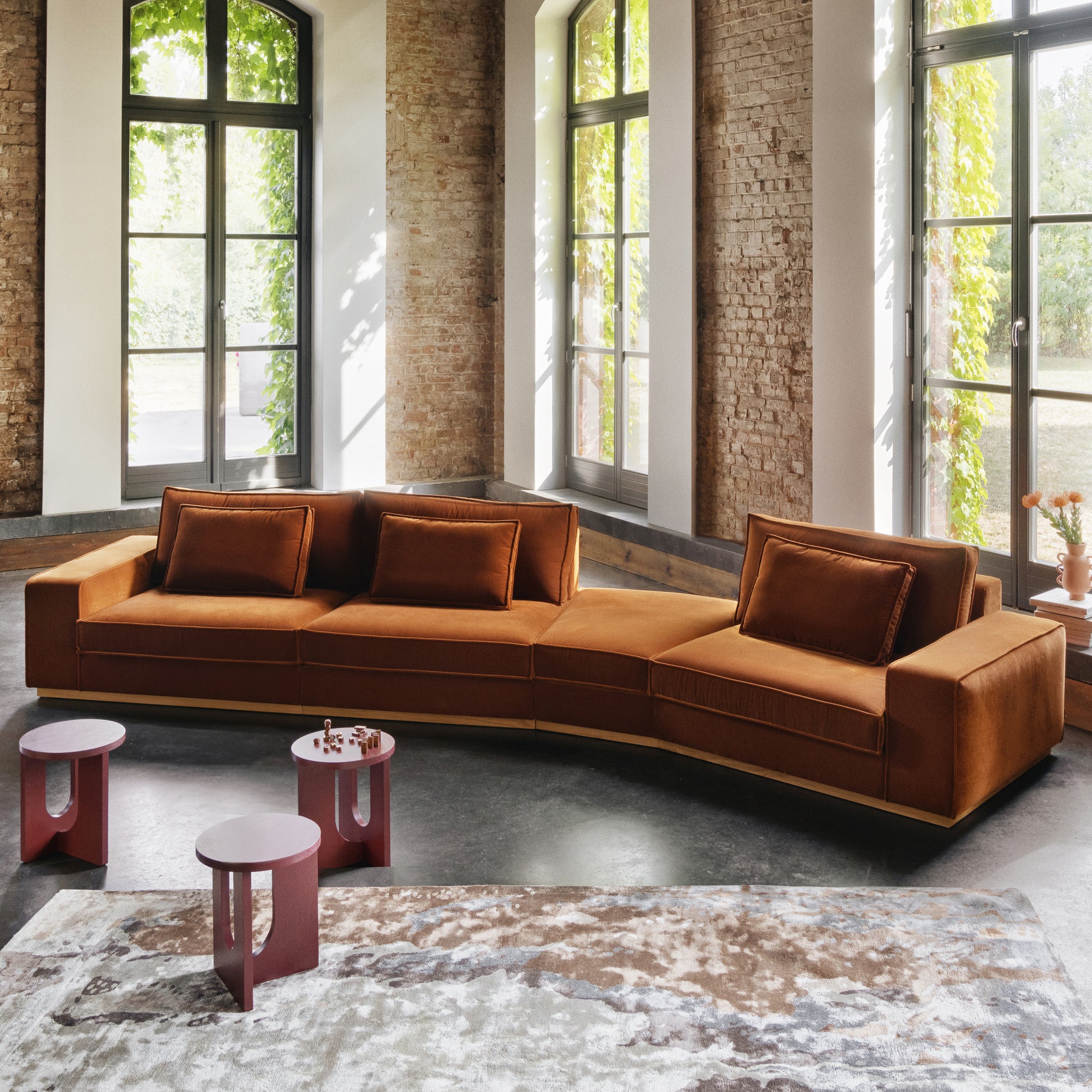 Modularno pohištvo Razpoloženje, Material: Izbira materialov