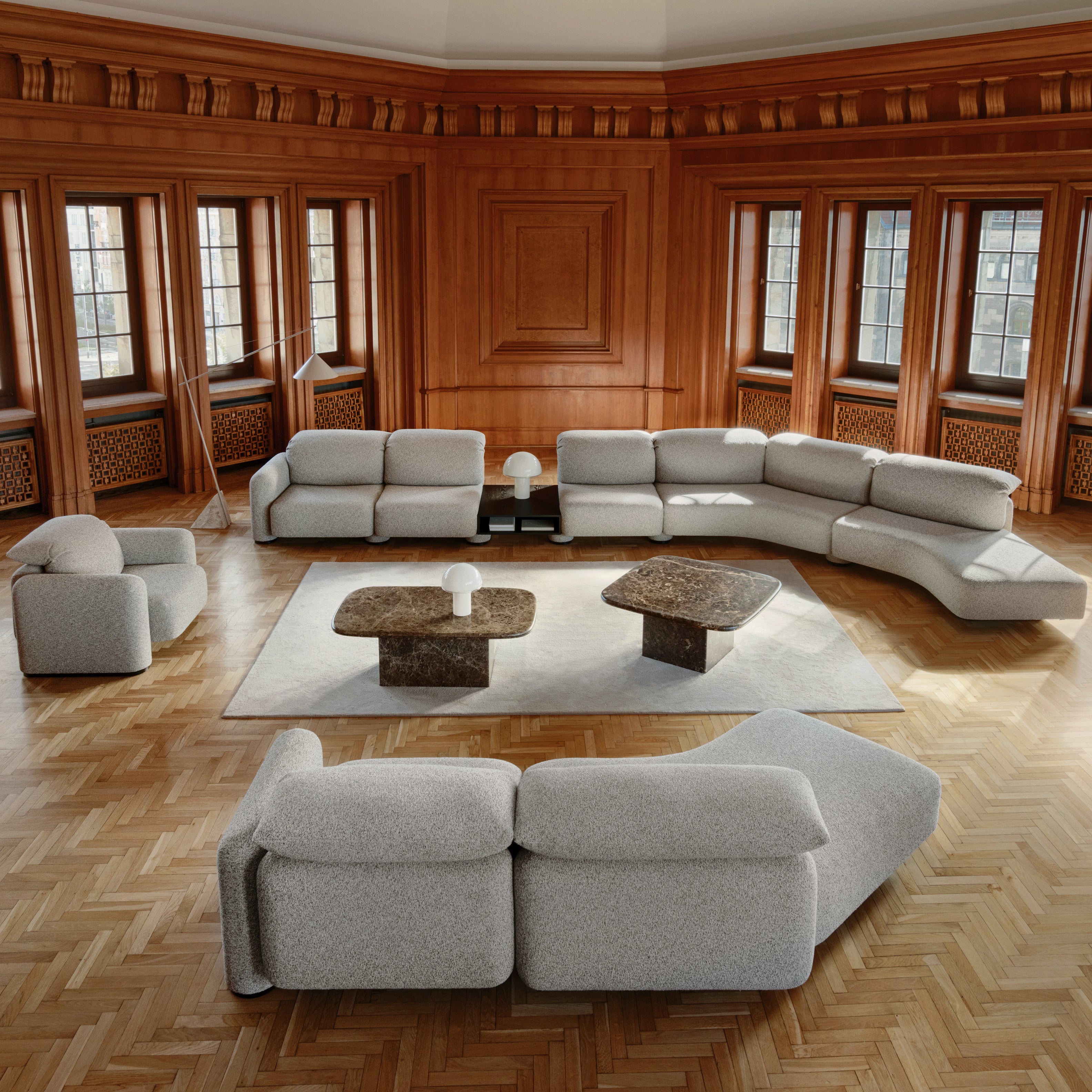 Modularni komplet La Roche, Material: Možnost izbire