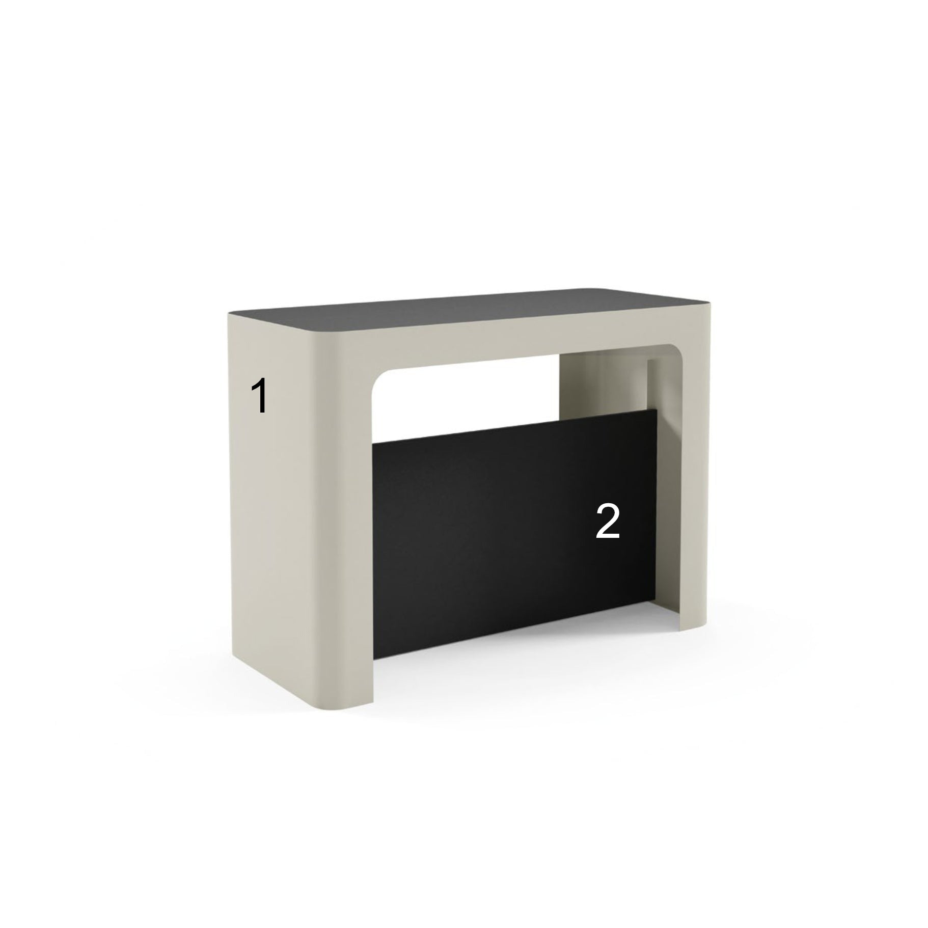 Konzolna mizica Verno 110x50/300cm, Material: Laminirana plošča