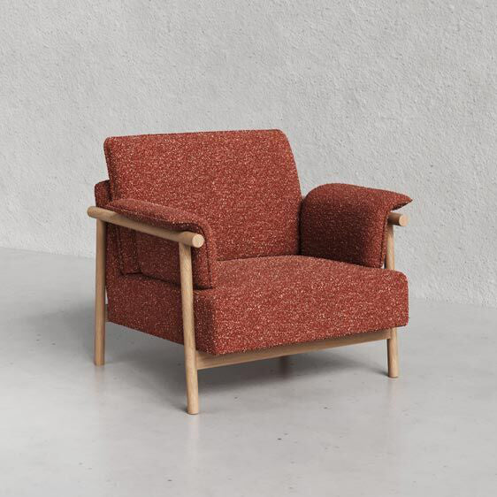 Fotelj Torii, Material: Izbira materiala